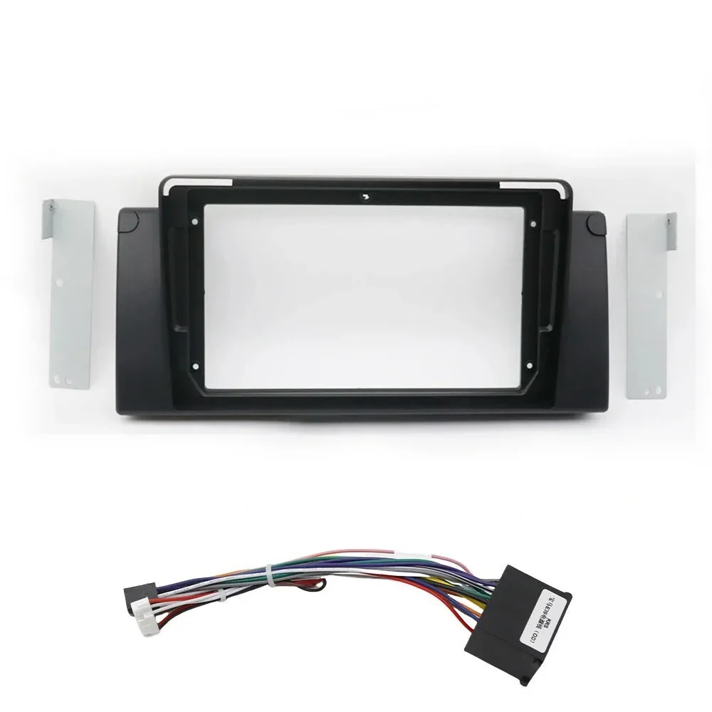 Фото Для BMW X5/E53/E39 1995-2003: Комплект для установки 9-дюймовой рамки-адаптера Android-магнитолы в приборную панель (автоаксессуары) №2