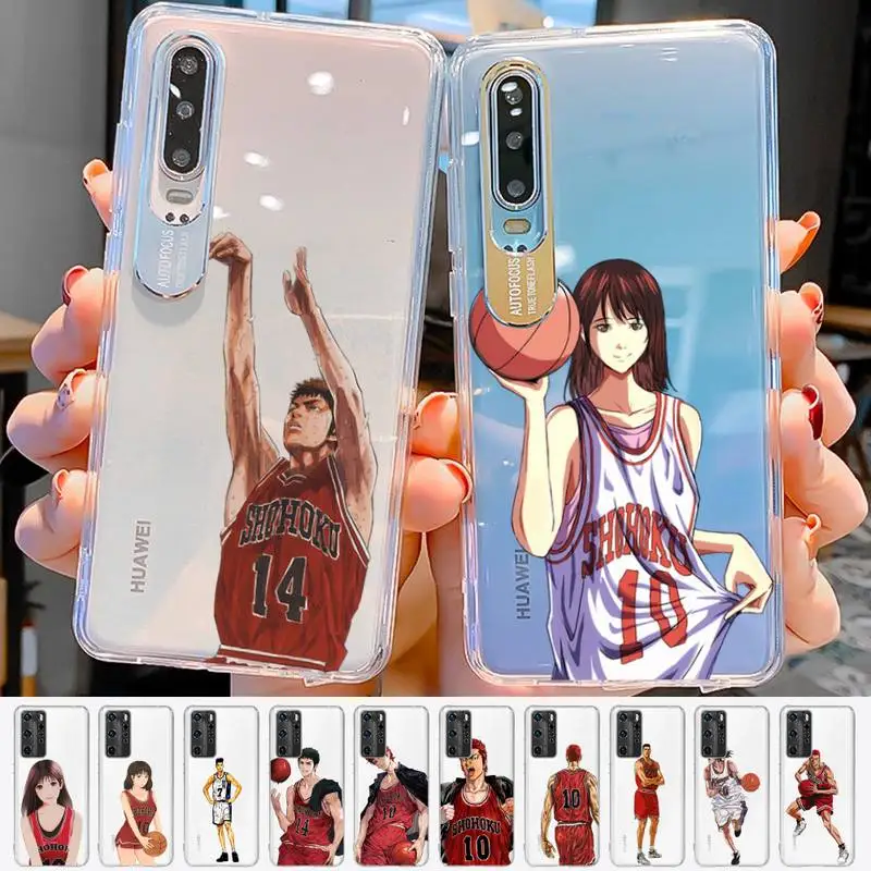 

Babaite SLAM DUNK Phone Case For Huawei P 20 30 40 pro lite Psmart2019 Honor 8 10 20 Y5 6 2019 Nova3E