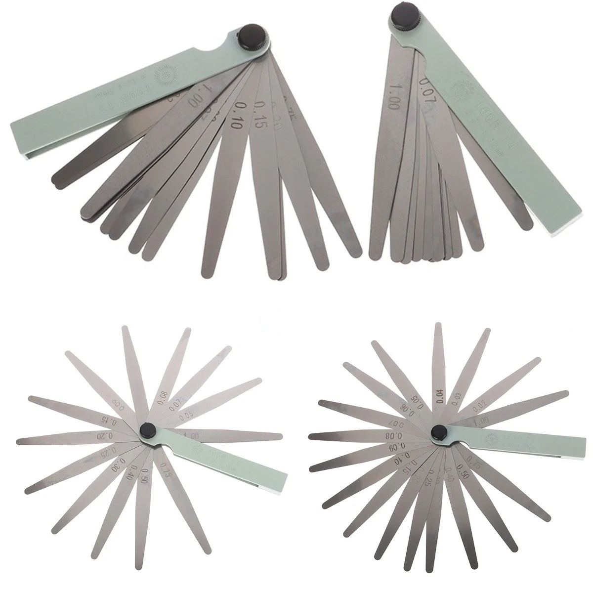 Высококачественный щуп с лезвиями 14/17 зазор из нержавеющей стали 0 05-1 мм