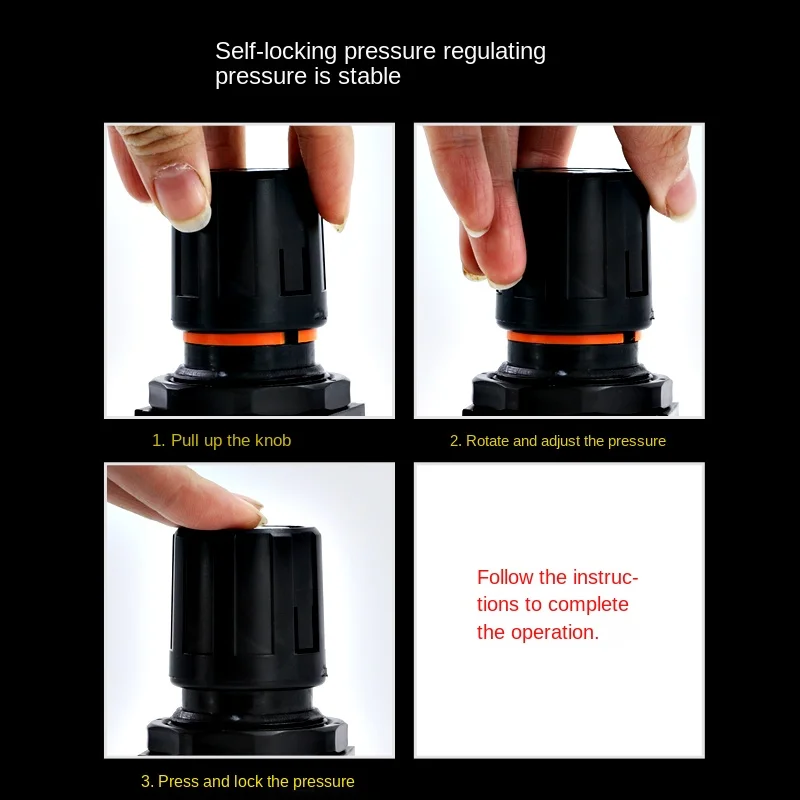 Пневматический регулирующий клапан давления Br2000 компрессионный воздушный