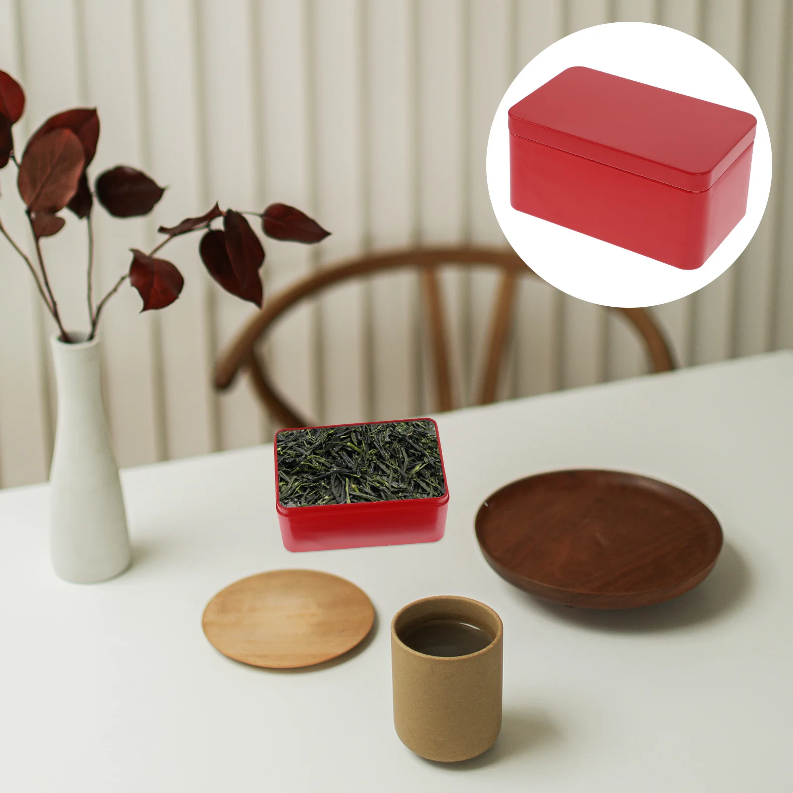 2 шт. коробка для хранения чая органайзер сумок прямоугольный контейнер мятных