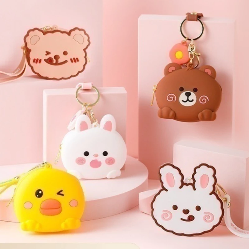 

Mini Change Bag for Women New Small Wallet INS Student Cute Small Bag Cartoon Key Bag Earphone Bag wholesale
