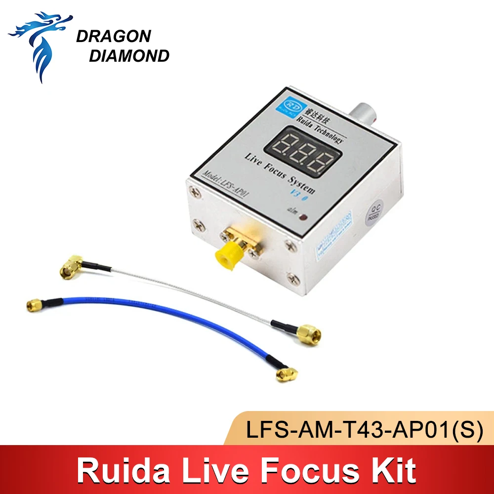 

LFS-AM-T43-AP01 LFS-PM-T43-AP02 Ruida Metal Cutting Live Focus System Amplifier And Amplifier Connecting Line For Laser Machine