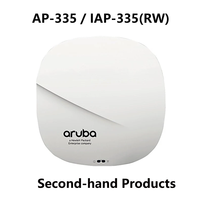 

Aruba Networks AP-335 / IAP-335 (RW) APIN0335 Used Instant AP Dual radio 802.11ac 4:4x4 MU-MIMO integrated antennas Access Point