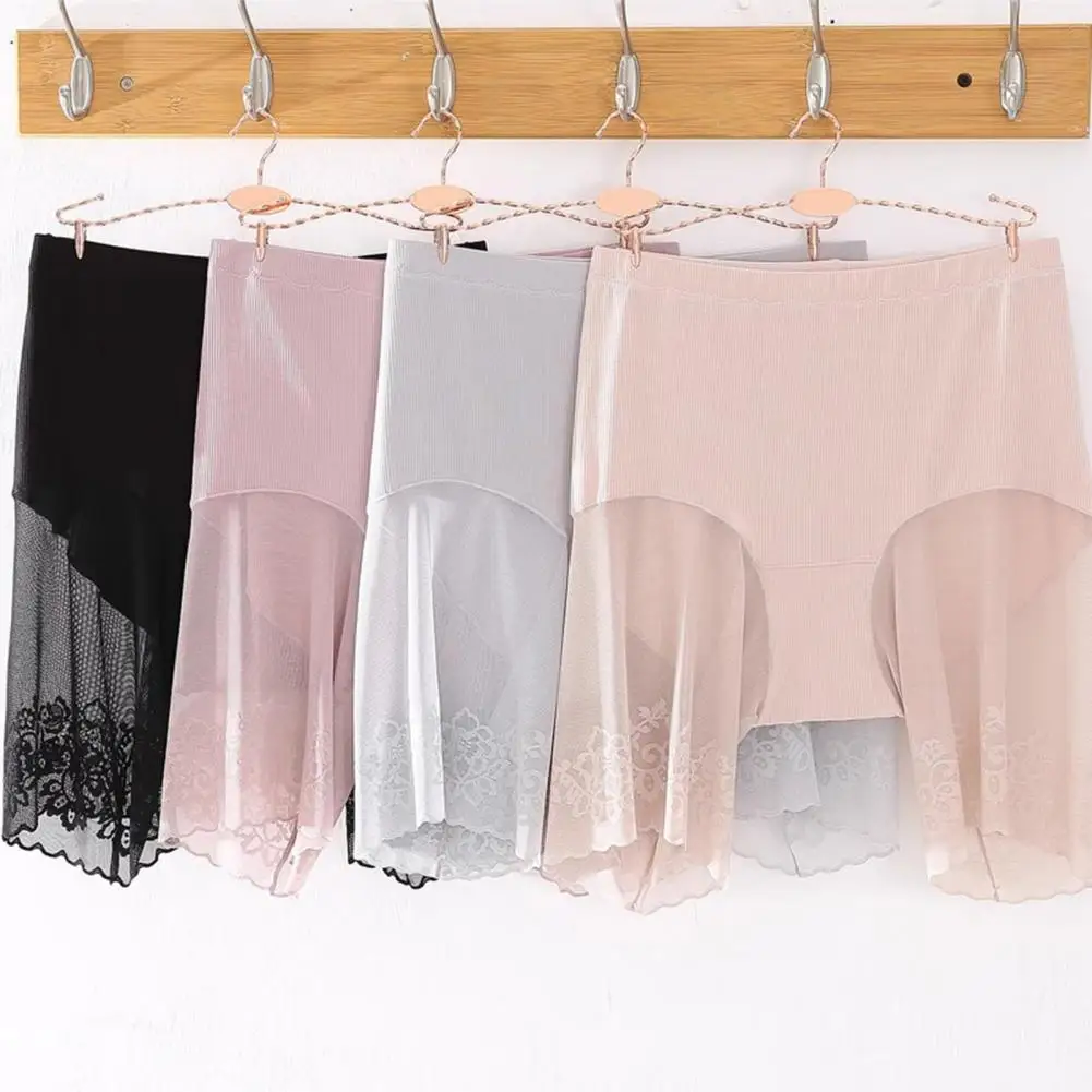 

Женские шорты под юбку, сексуальные кружевные Защитные шорты до бедра с защитой от потёртостей, женские брюки, нижнее белье, женские Защитные шорты большого размера