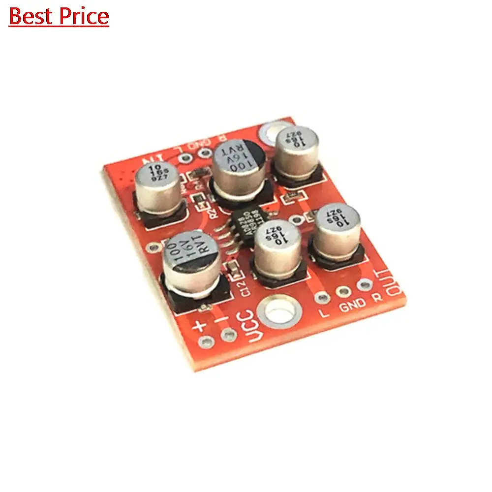 

20Pcs/lot Ad828 Operational Amplifier Front Stage Amplifier Board Audio Amplification Module Single Power Supply
