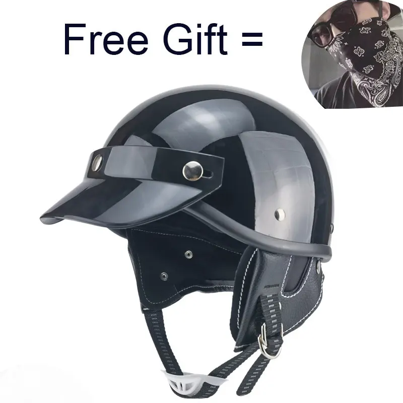 Новинка аксессуары для мотоциклетного шлема в стиле ретро холле мотошлем