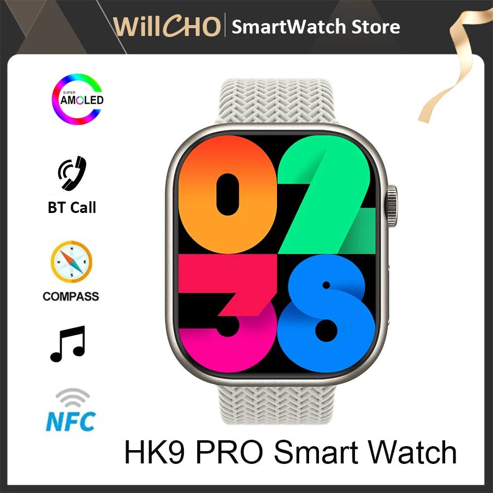 Смарт часы hk 9 pro. Беспроводное зарядное устройство для смарт часов hk9pro.