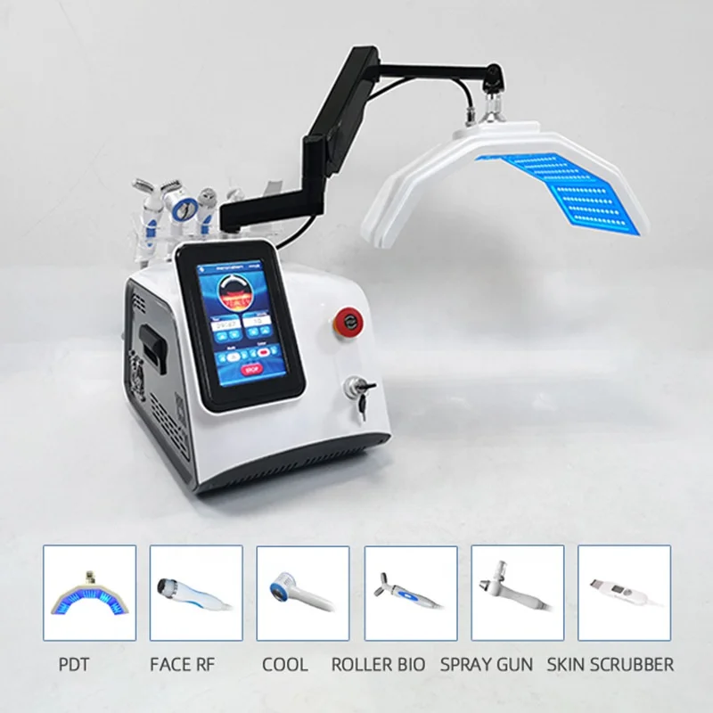 

2022 New Pdt Led Light Therapy Machine Face Skin Rejuvenation Tighten Remove Acne Wrinkle Led Facial Beauty Spa Pdt