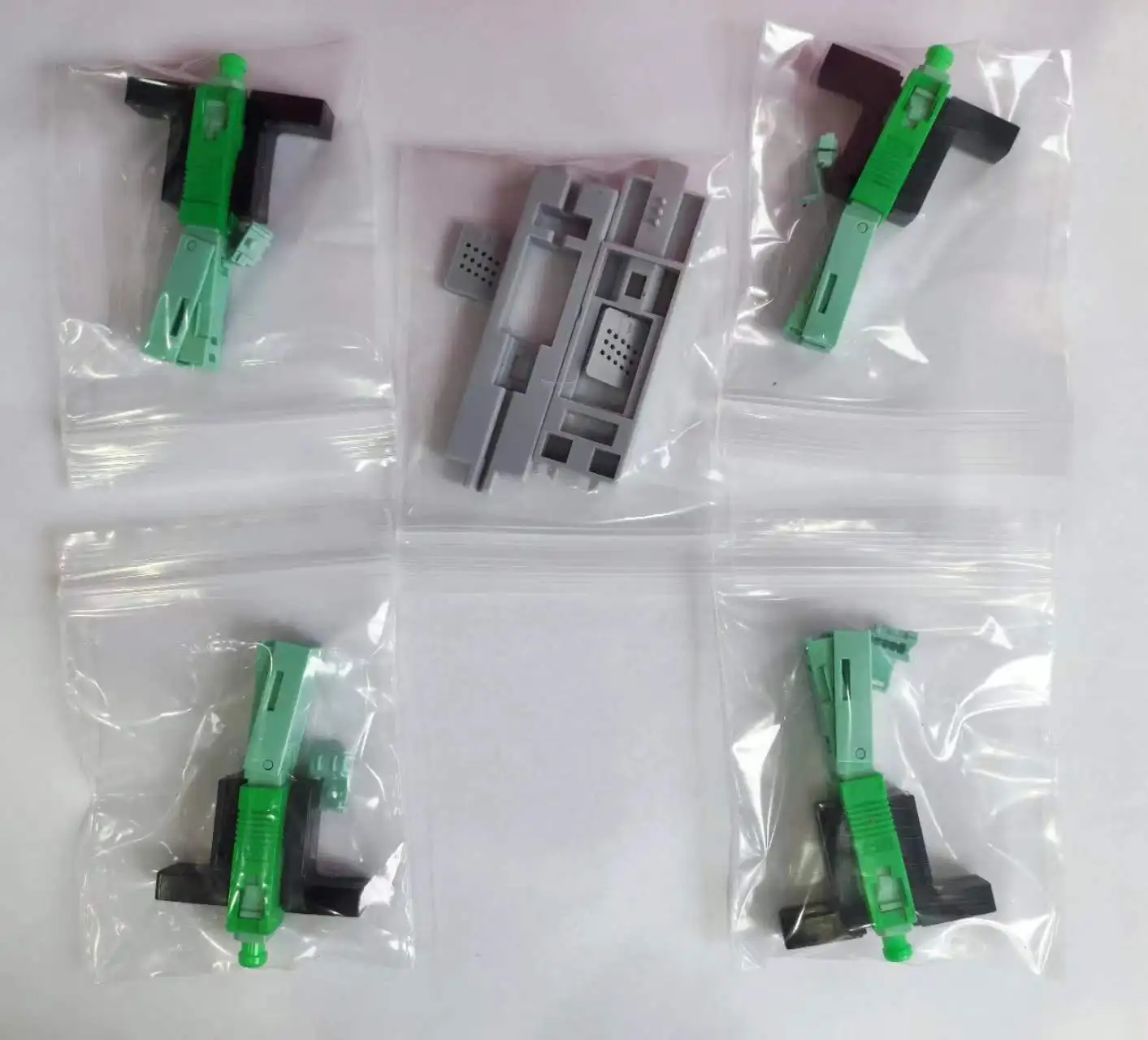 50pcs High Quality SC/APC SM Single Mode Optical Connector FTTH Tool Cold Connector Tool Fiber Optic Embedded Fast Connnector