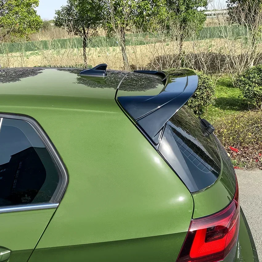 Спойлер на крышу Golf MK8 GTI R GTD Clubsport Carbon Fiber Look CS Style для VW Автомобильные аксессуары