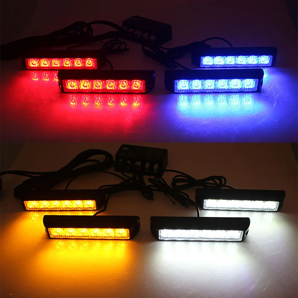 

2022 Car Emergency Strobe Light Side Light 4 In 1 Car Anti-collision Warning Light Free Switch Signal Lights Car Accessories