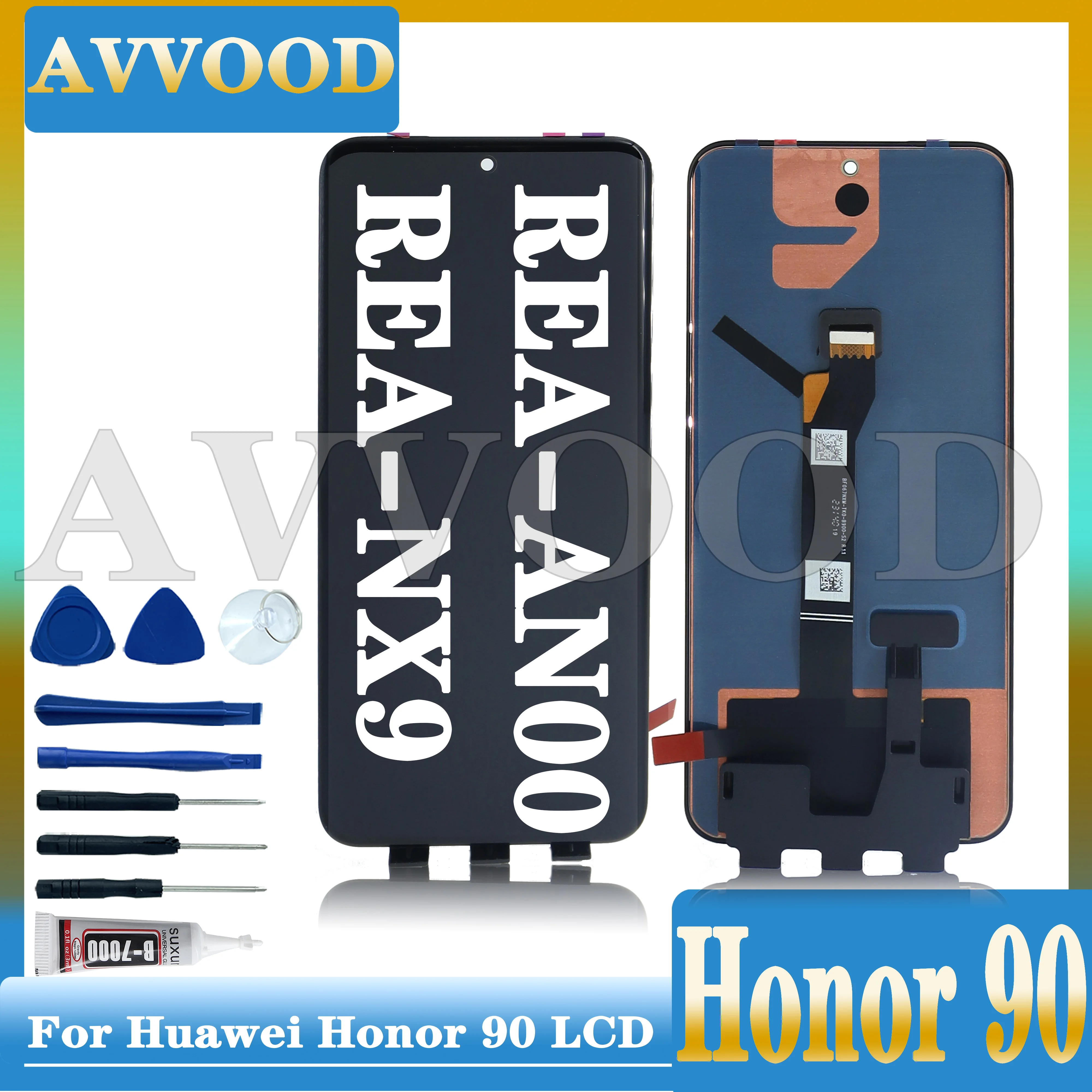 6 7 &quotоригинальный ЖК-дисплей для Huawei Honor 90 REA-AN00 REA-NX9 сенсорная панель дигитайзер с