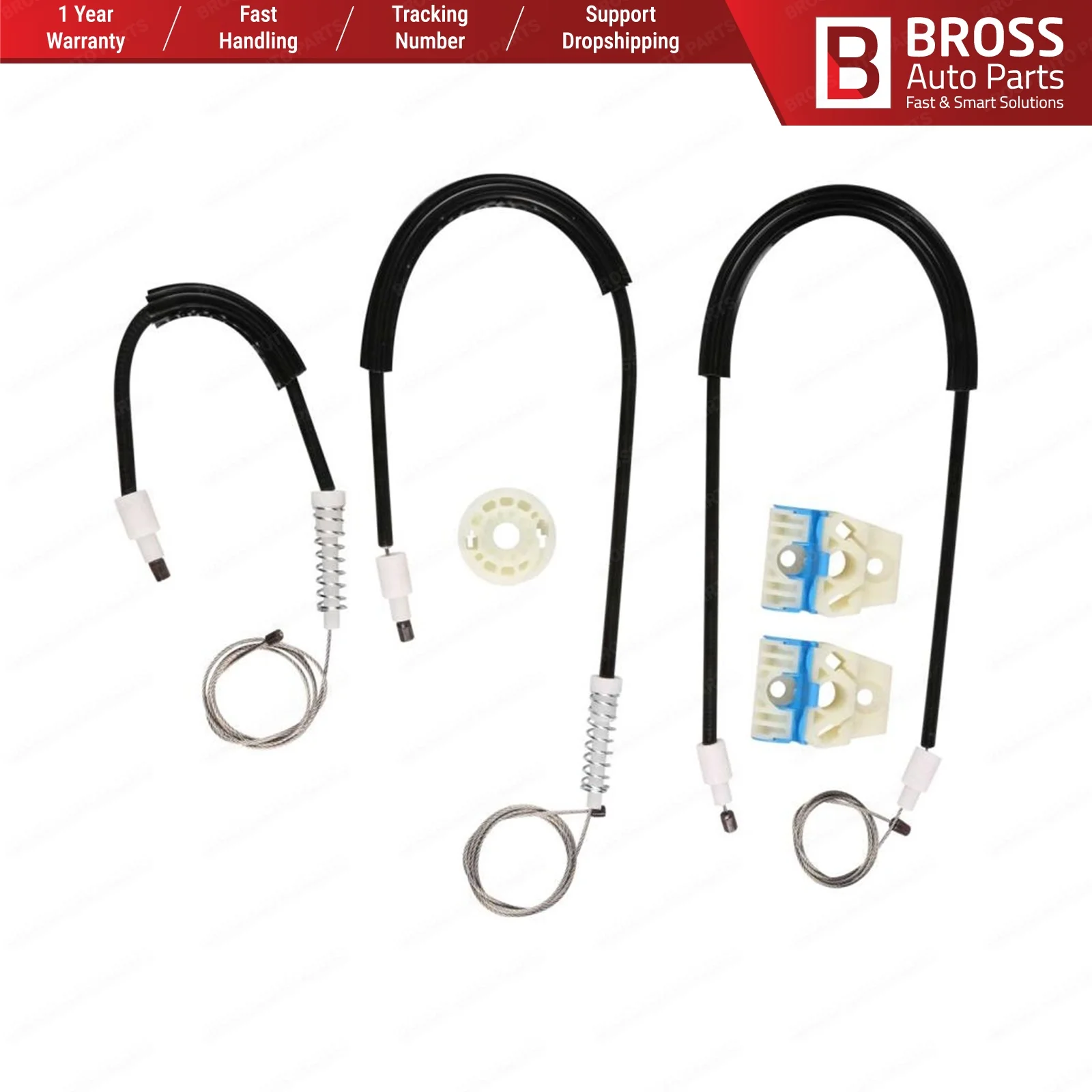 Запчасти для автомобилей Bross BWR810 электрический стеклоподъемник комплект ремонта