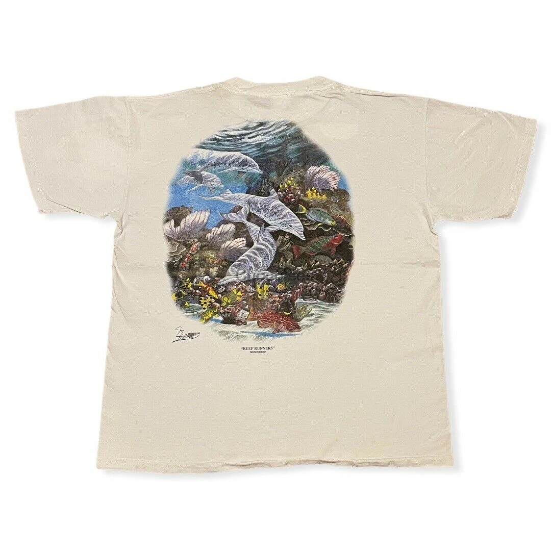 Винтажный коралловый риф в стиле 90-х пятнистые фотообои XL натуральные красочные