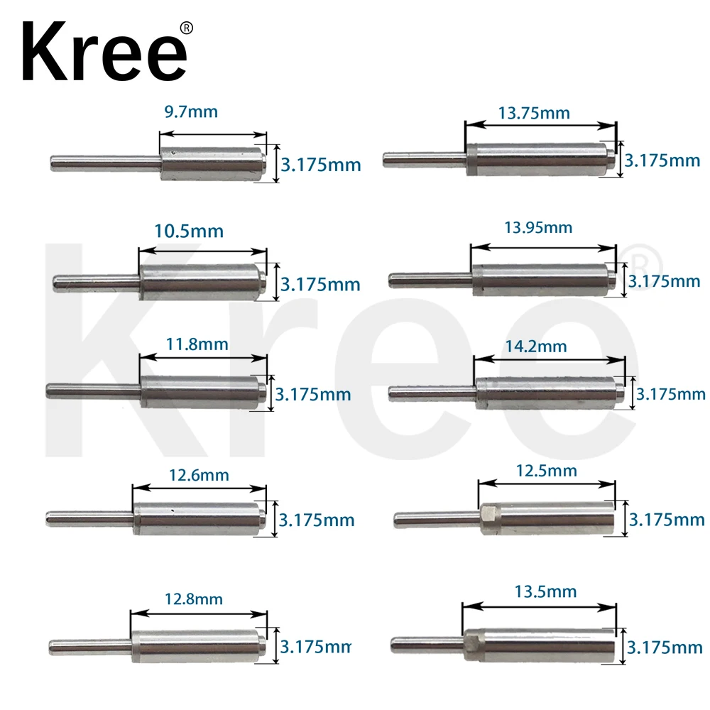 

10pcs Spindle/Axis for Dental High Speed Handpiece Air Turbine 13.5*3.175mm Rotor shaft of Cartridge spare parts