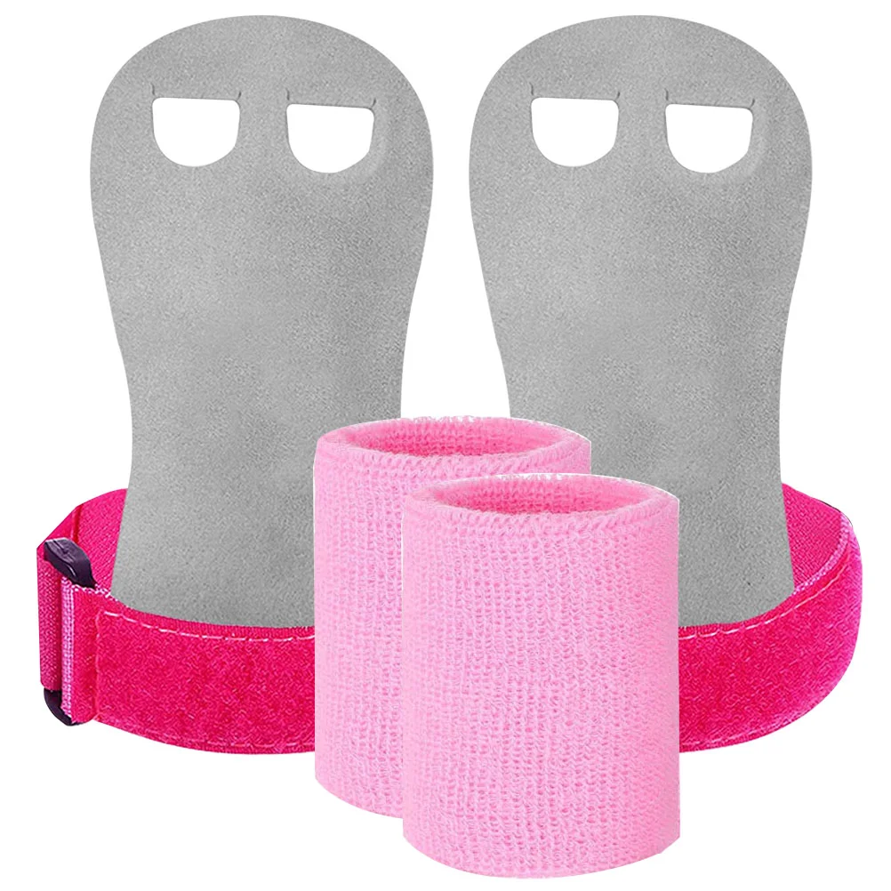 

Palm Wrist Set Women Wristbands Barbell Guards Wear Resistant Weightlifting Supplies Grips Gymnastics Girls Soccer Stuff