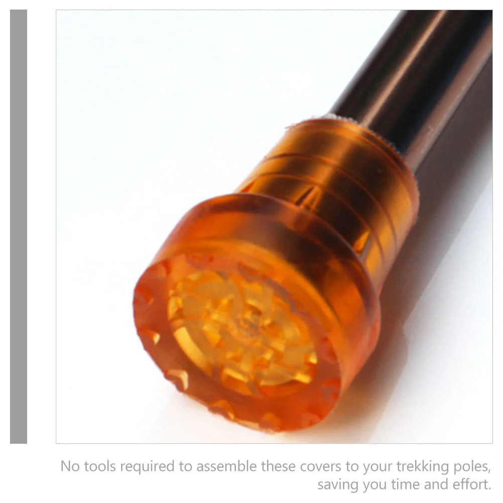 6 шт. насадки для трости нескользящие костыли аксессуары дорожный кий держатели