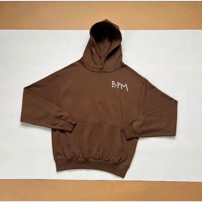 

Толстовка CPFM.XYZ для мужчин и женщин, пуловер оверсайз с пышным принтом, с принтом Луны слишком колиз, с надписью «Я хочу продолжить работу», CPFM XYZ