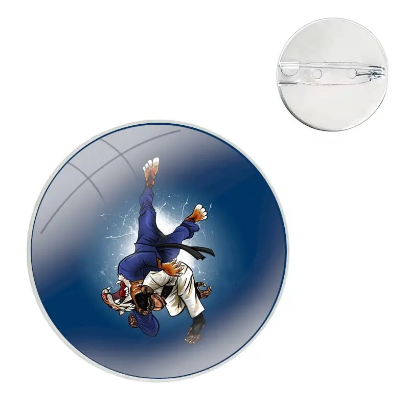 Значки для одежды рюкзака украшения подарок Япония дзюдо