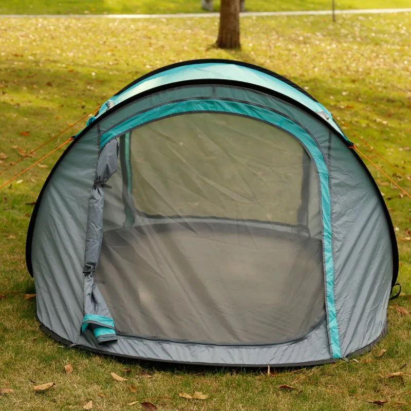 Двухслойная самораскладывающаяся палатка для пляжа и отдыха на открытом воздухе