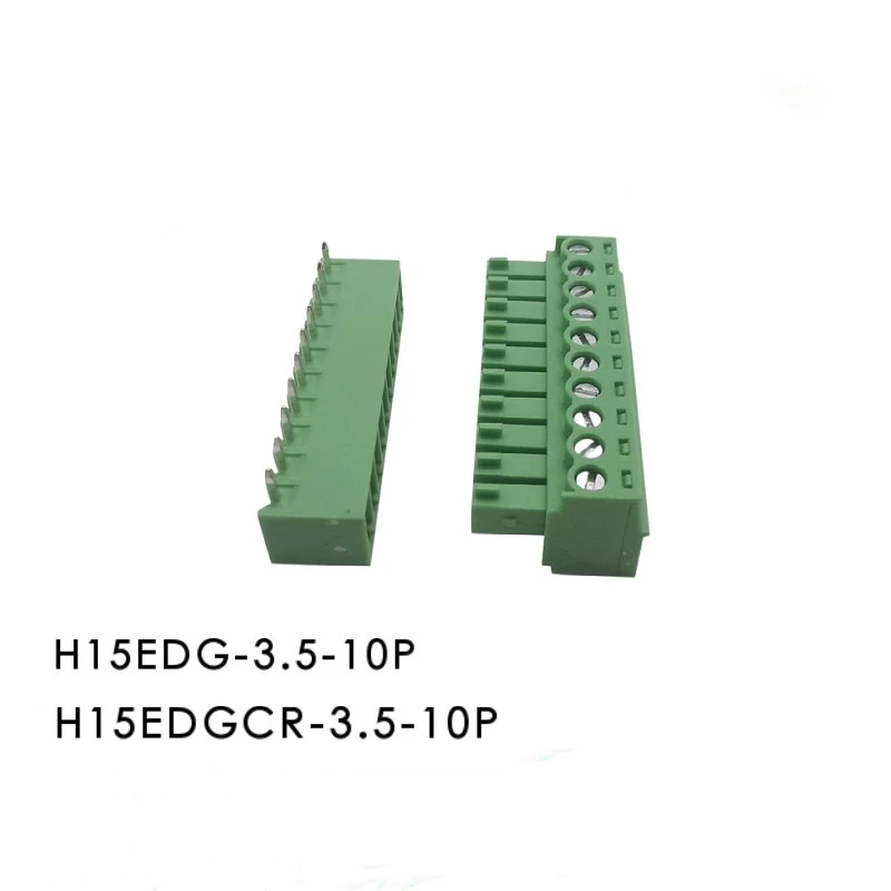 5 шт. H15EDGKB3.81 клеммная колодка с расстоянием на 180 градусов вставной разъем медный