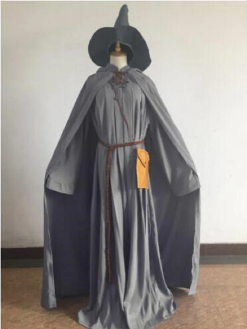 Film Role Play Gandalf Guide Adult Suit Party Costume Customizable