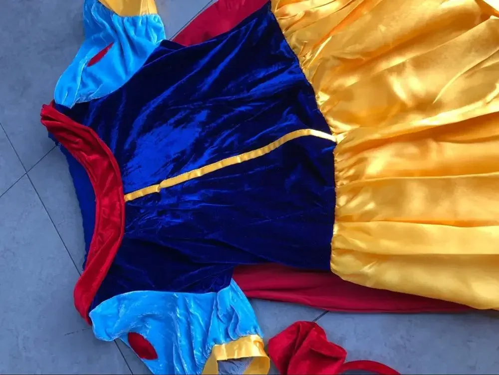 Женский костюм принцессы Белоснежки на Хэллоуин для взрослых продажу белая