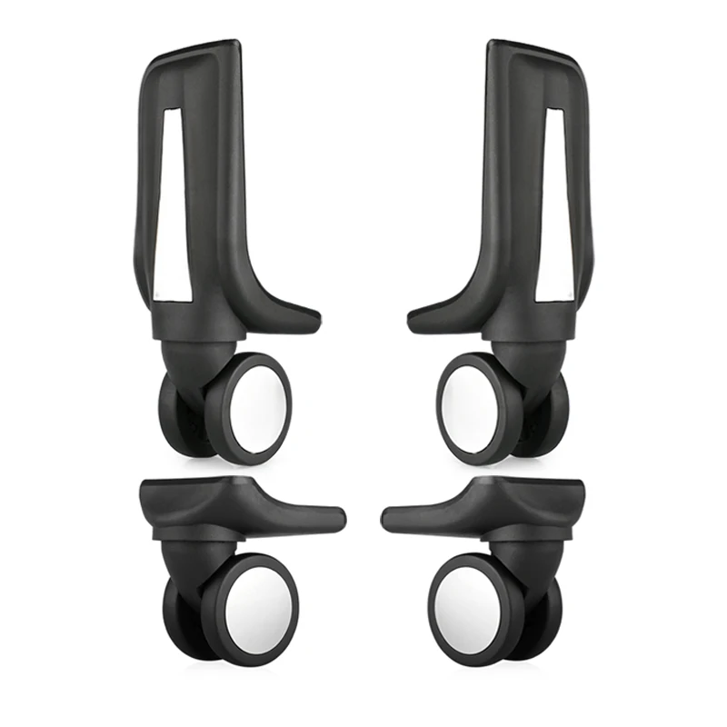 Front And Rear Wheels Trolley Universal Wheel Locker Luggage Suitcase Roller Casters Cloth Box Replacement Accessories Casters