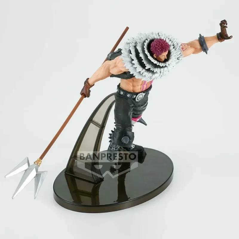 Фото В наличии оригинальная цельная фигурка Banpresto BWFC Charlotte Katakuri, аниме-фигурка, игрушки, подарочная коллекция, модель, украшения WBS №3