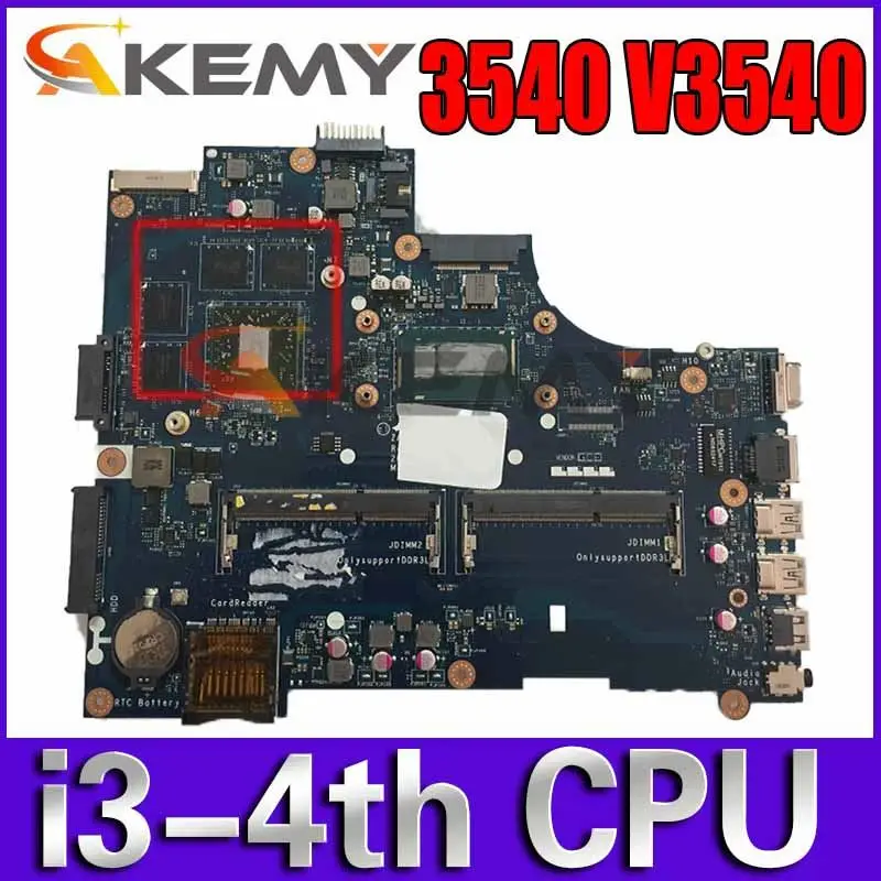 

For Dell Latitude 3540 V3540 Laptop motherbard ZAL00 LA-A491P CN-05Y41H 05Y41H 5Y41H i3-4th CPU