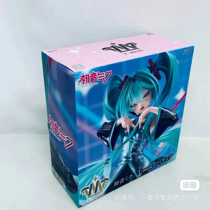 Фото Оригинальная фигурка Taito T-Most Vocaloid Hatsune Miku, гаражный кит, модная кукла, настольное украшение, игрушка, подарок. №2