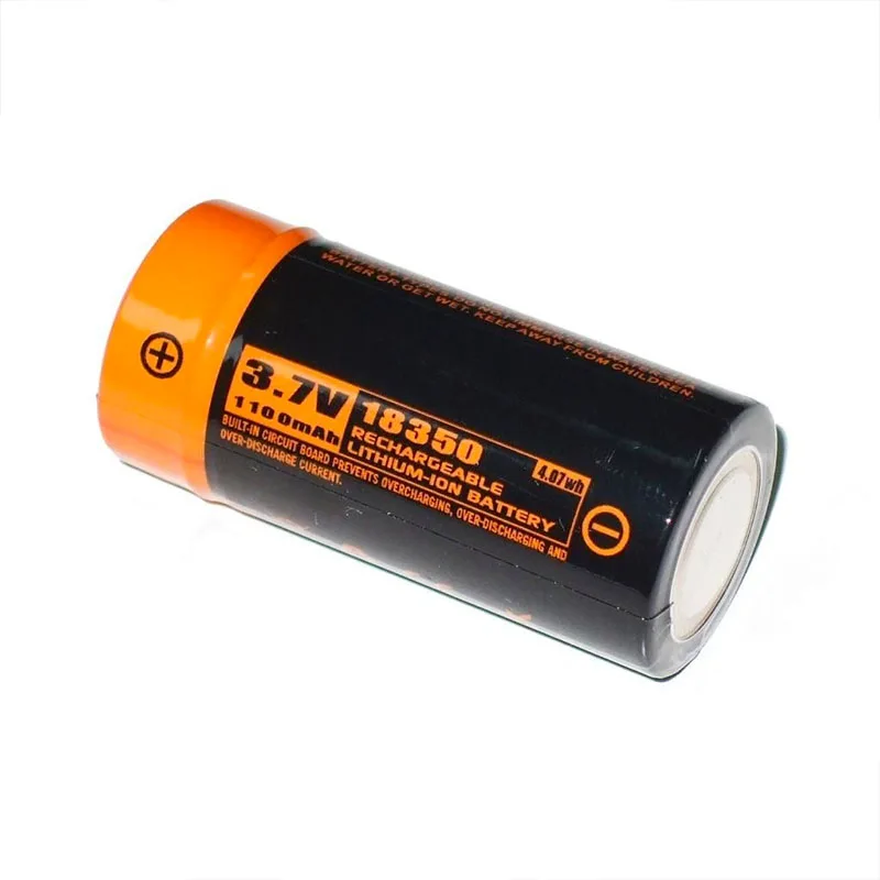 Аккумулятор Manker 18350 для фонарика, 3,7 в1100 мАч (art.: 3920c266a8b00) - 3920c266a8b00