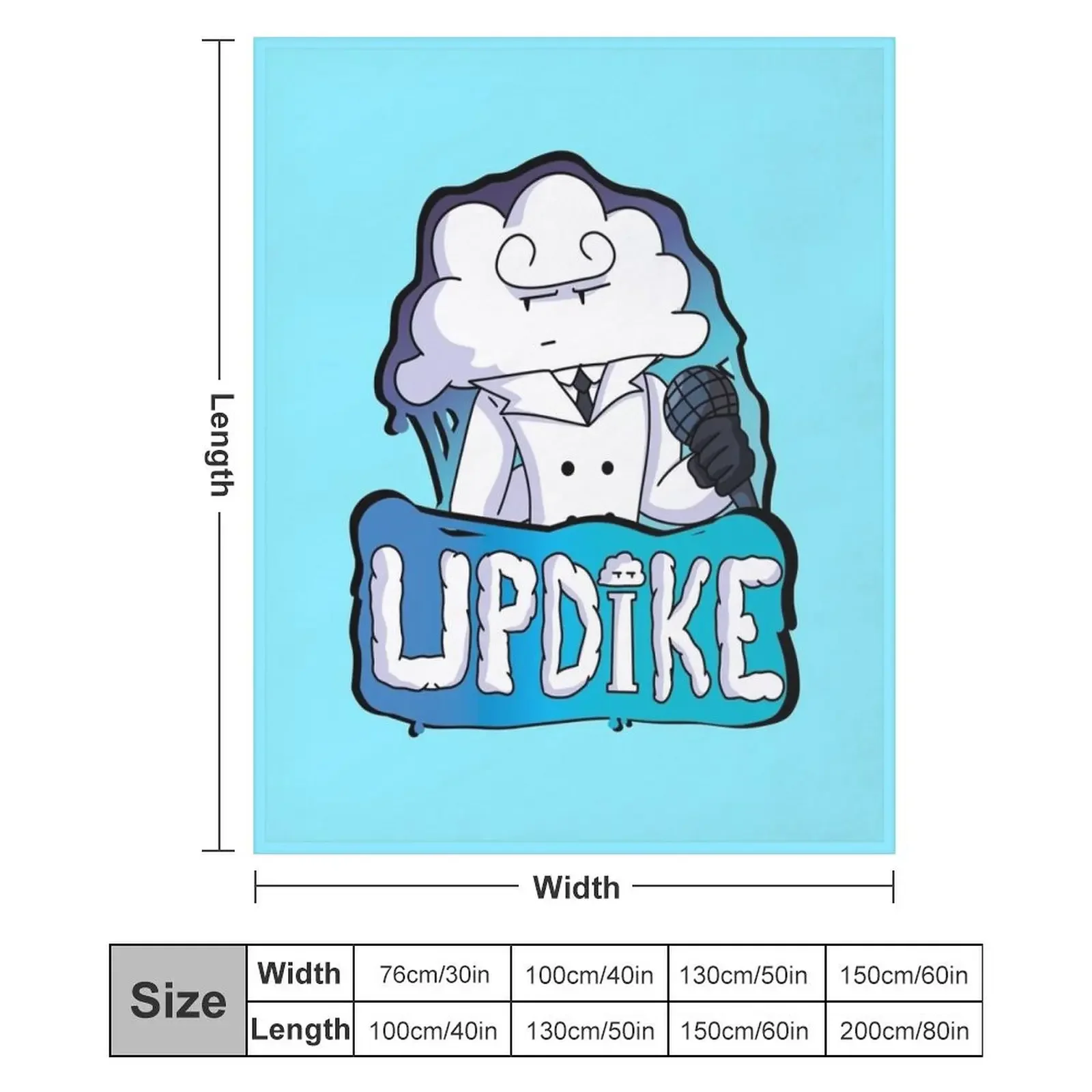 Плед Fnf Mod Character Updike Graffiti, устойчивый к пятнам, уютный и теплый плед (art.: 3920dc222fda7) - 3920dc222fda7