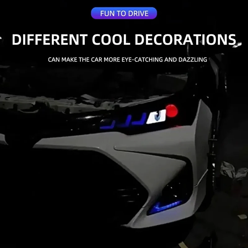 Светодиодная панель дисплея Well-12V Devil's Eyes мунущий экран приложение