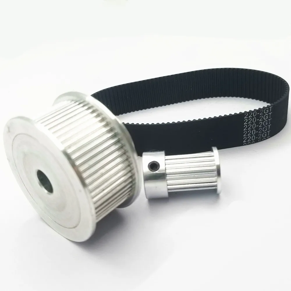 

HTD-3M belt width 15mm, 60 teeth+20 teeth, 60 teeth, inner diameter 16mm