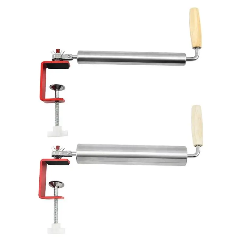 

304 Stainless Steel Rolling Pin Metal for Bakers Cookie & Pastry Dough