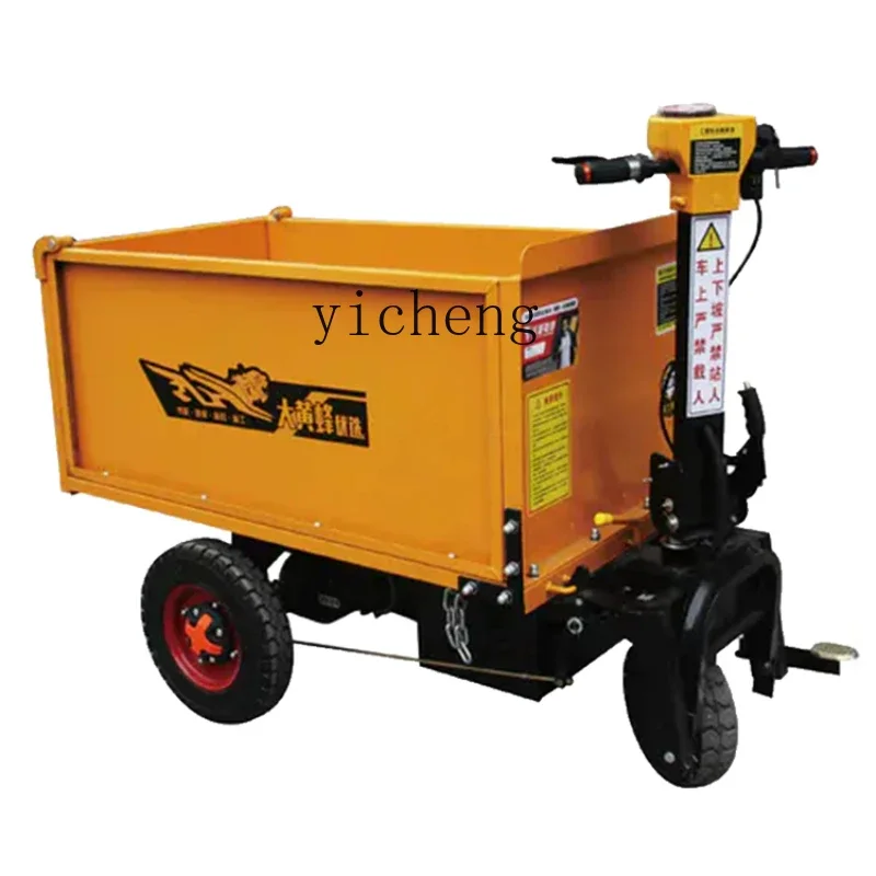 XL тележка для строительной площадки Lasala кирпичный грузовик разгрузочный ковш