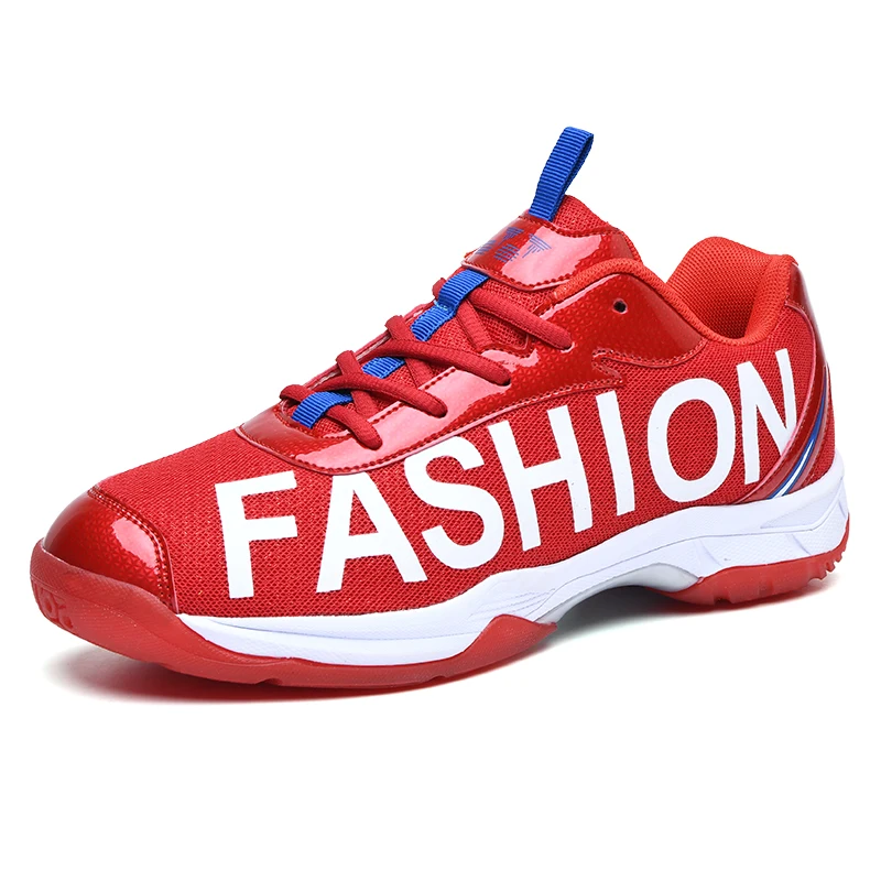 Light Weight Badminton Footwears Male Volleyball Sneakers New Professional Badminton Shoes Big Size 35-45 Anti Slip Tennis Shoes