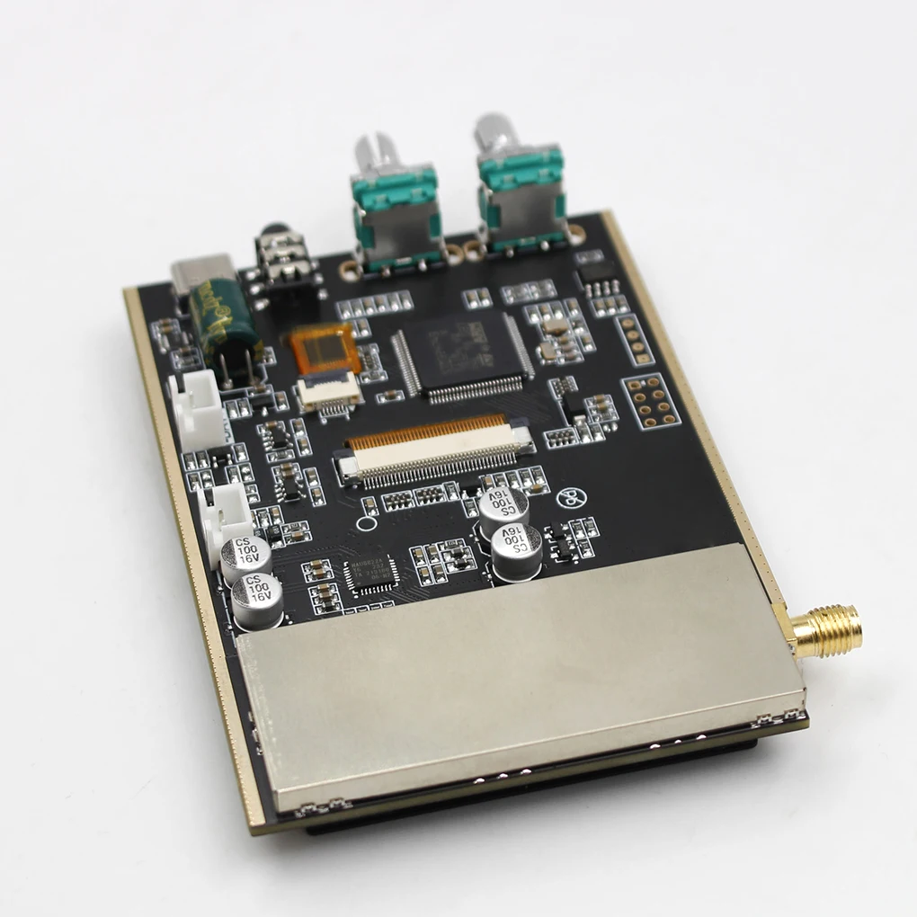 

3.5 Inch Touch Screen Digital Display AM Radio Module SMA Socket USB Powered Receiver High Sensitivity Circuit Board
