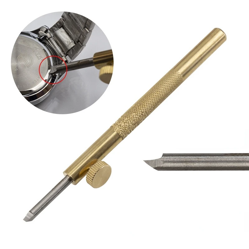 

Инструмент для ремонта часов, латунный Открыватель крышки ножа, Открыватель крышки ножа