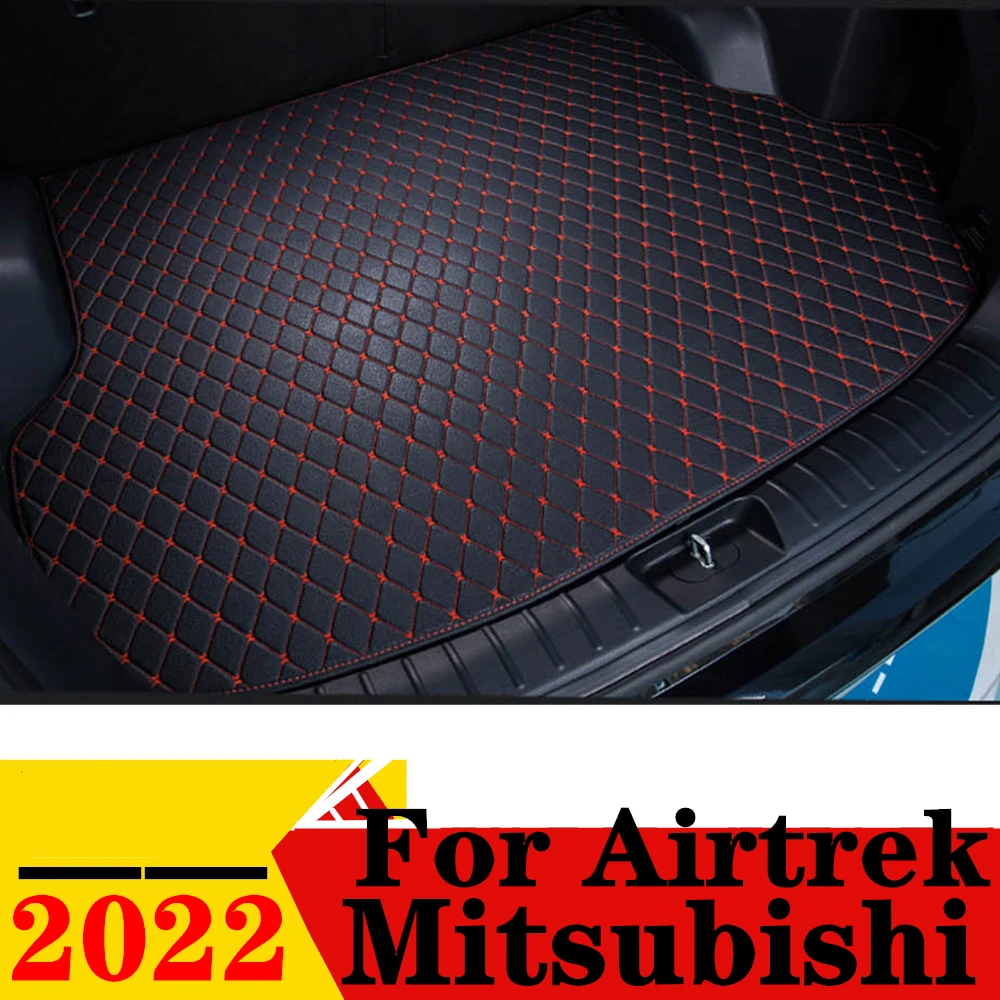 

Коврик для багажника автомобиля Mitsubishi Airtrek 2022, для любой погоды, XPE, плоский, боковой, задний, грузовой, коврик, подкладка, автозапчасти, задний багажник