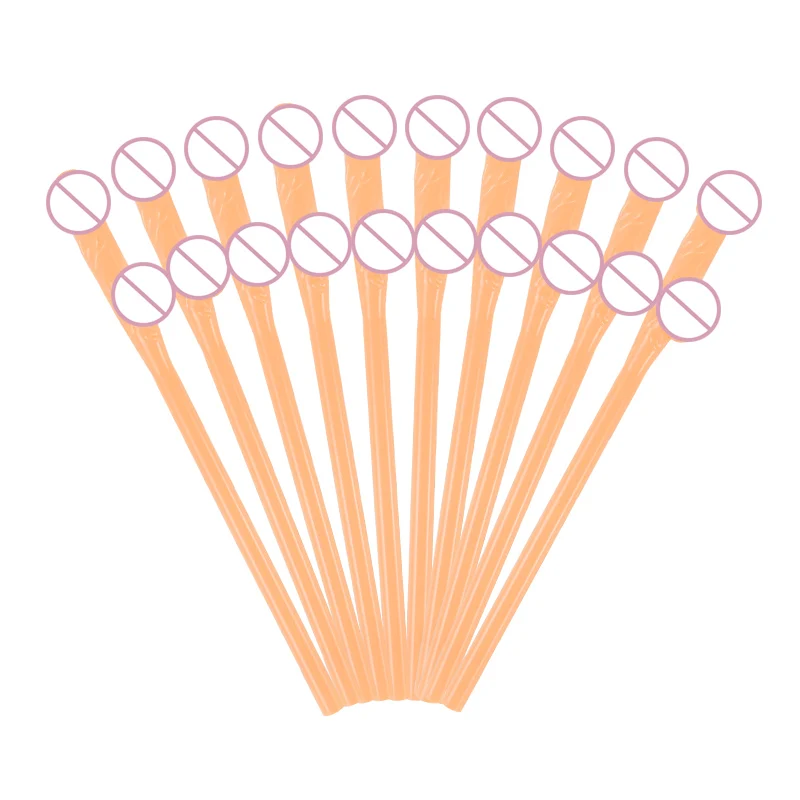10Pc Plastic Straws Penis Dick For Drinks Bachelorette Party Disposable Straw Hen Night Willy Bridal Shower Supplies Bride To Be - купить по