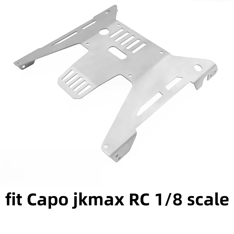 Стальная защита рамы шасси подходит для Capo jkmax Wrangler масштаб 1/8 радиоуправляемый