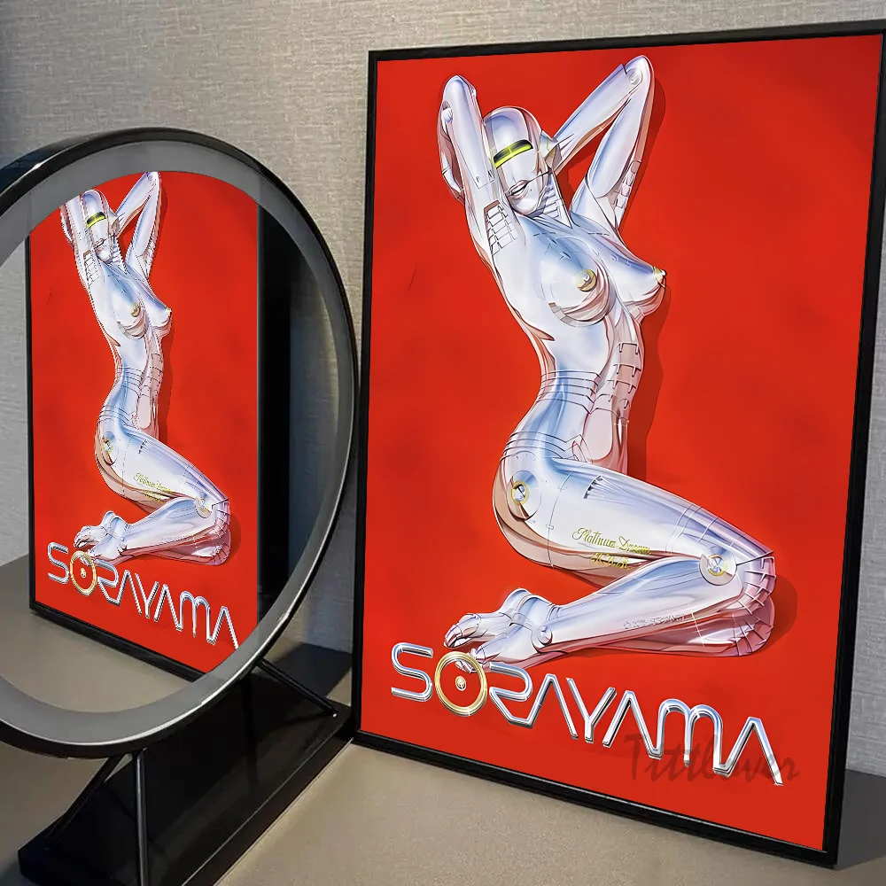 Art H-Hajime S-Sorayama постер настенное искусство домашний декор комнаты цифровая
