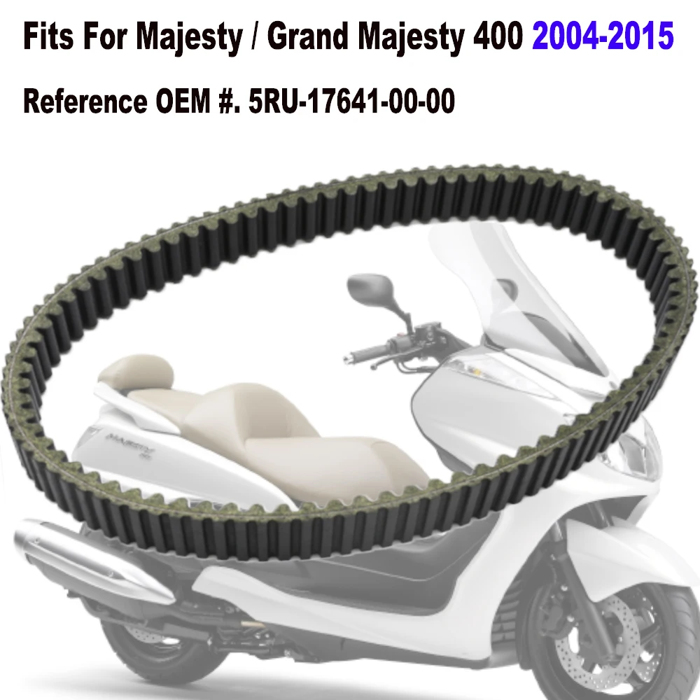 Фото Ремень вариатора (приводной ремень) для Yamaha YP400/G Majesty 400, Grand Majesty 400 2004-2015 - Замена оригинального (OE) 5RU-17641-00-00 №1