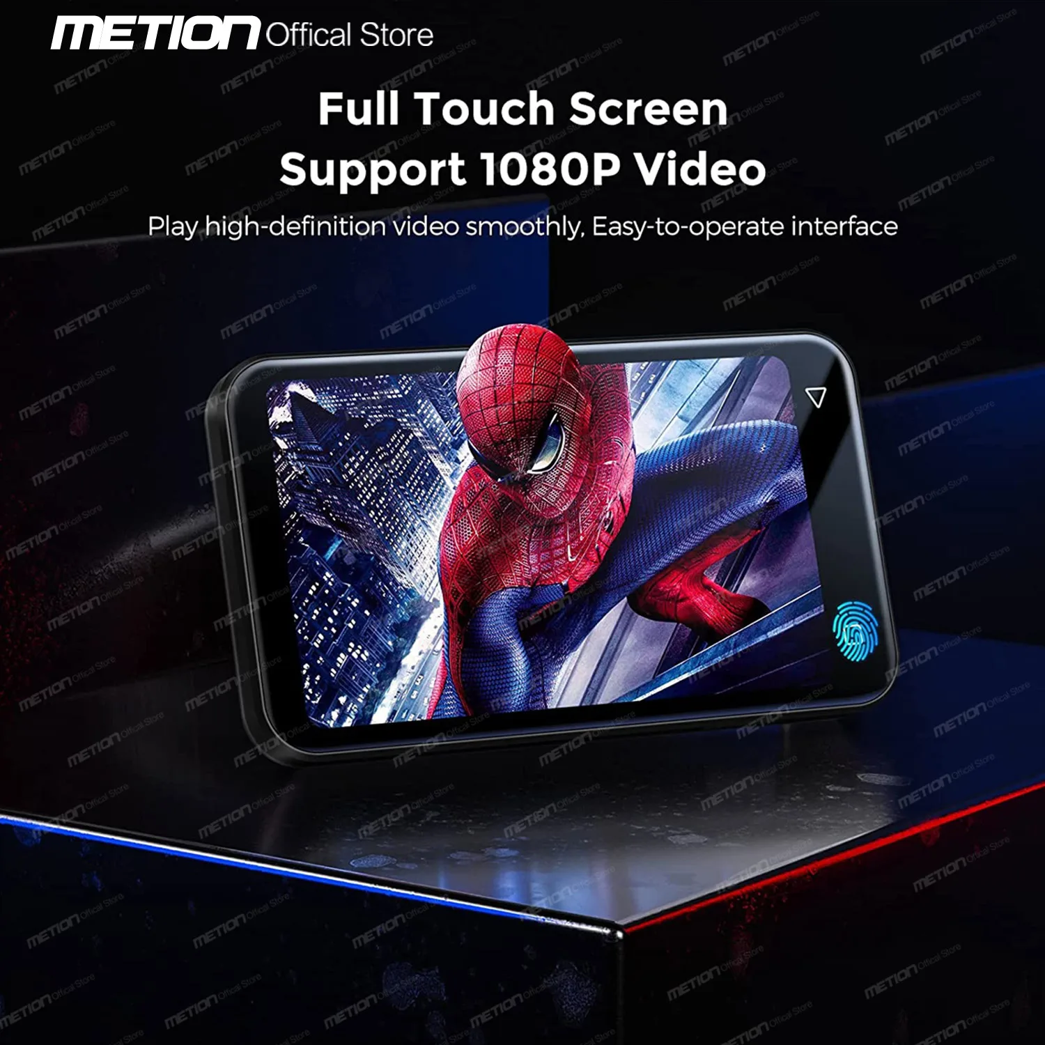 Высококачественный MP3-плеер с Bluetooth 4-дюймовый полноразмерный сенсорный экран