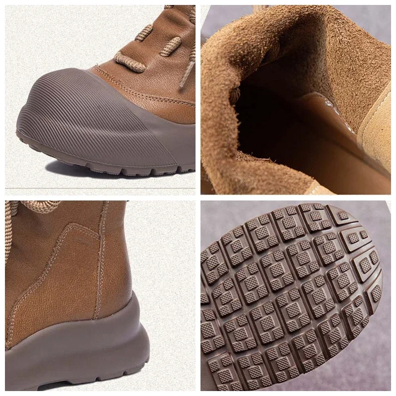 Koznoy/ботинки из натуральной коровьей кожи 6 см женские весенние модные ботильоны