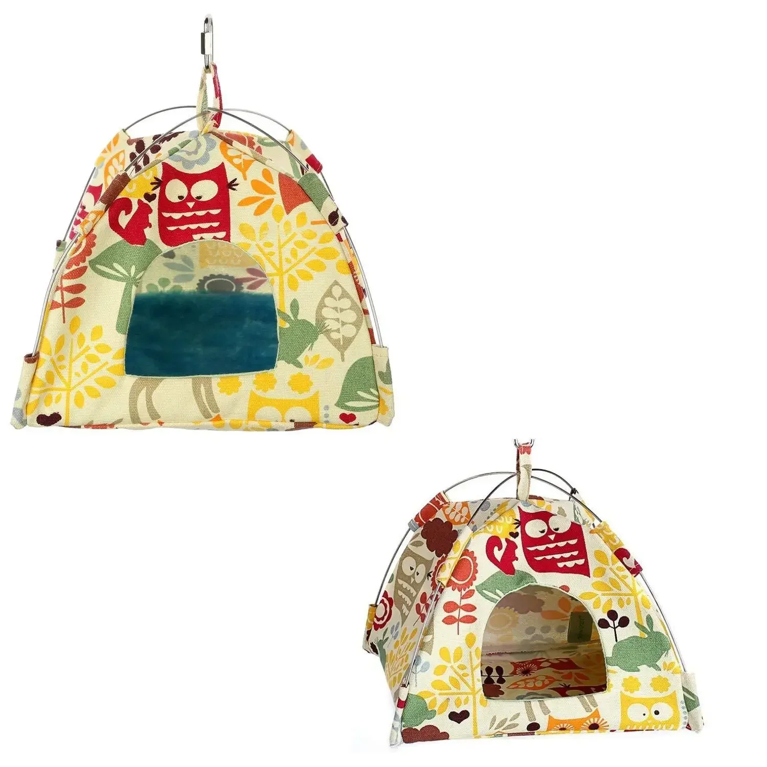 Хлопковые клетки для птиц гнездо попугаев планеров строителей хомяков кулон в