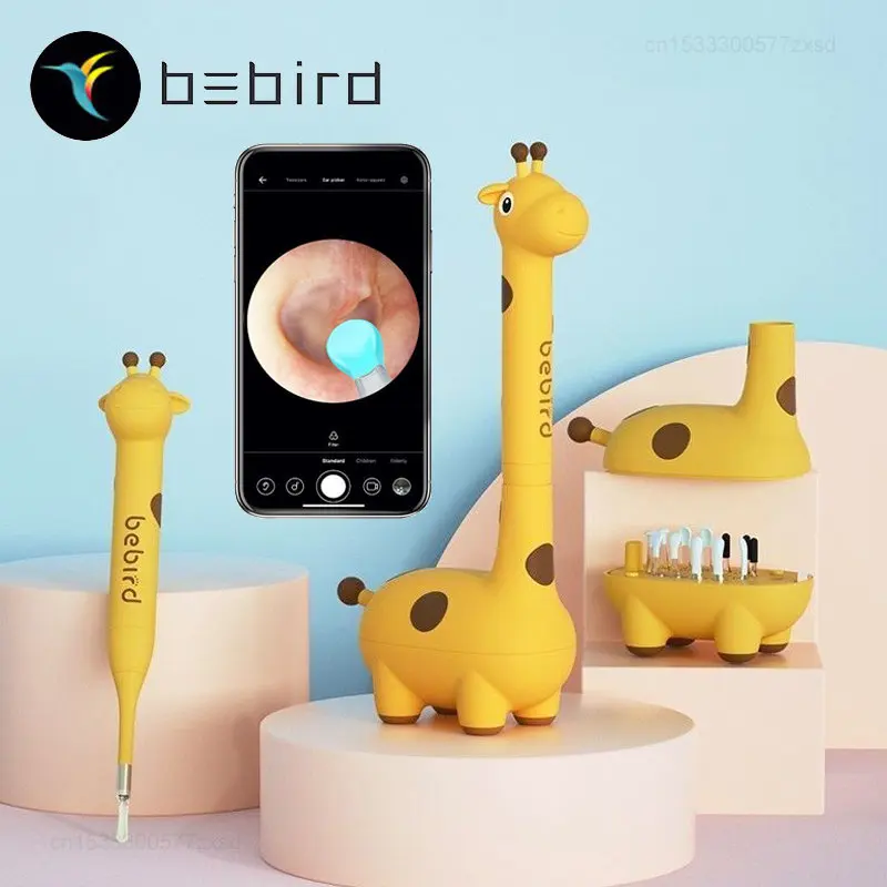 

Xiaomi Bebird D3 PRO Smart Visual Ear Stick Picker 800W Endoscope Mini Camera Otoscope Borescope Ear Picker Tool For Children